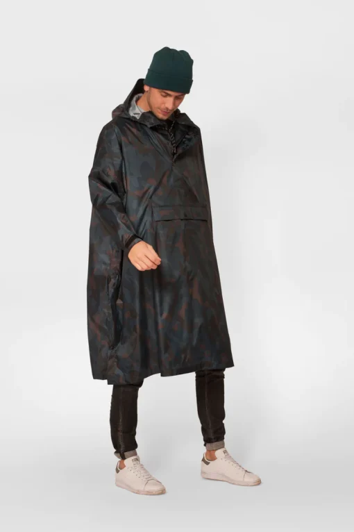 Rainkiss poncho storm camo - Afbeelding 2