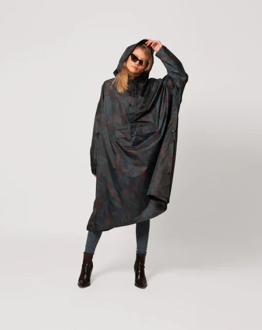 Rainkiss poncho storm camo
