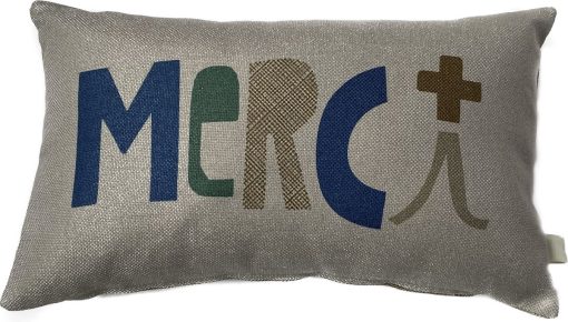 Stapelgoed kussen Merci Grey
