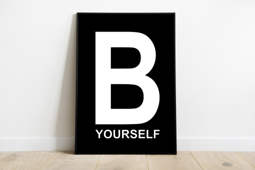 B Yourself poster 40x50cm