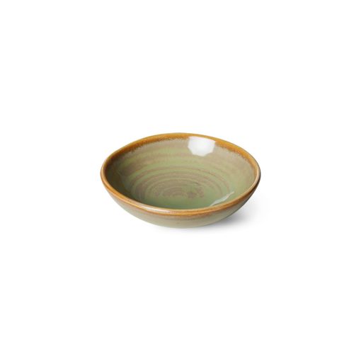HK Living Chef ceramics small dish, moss green