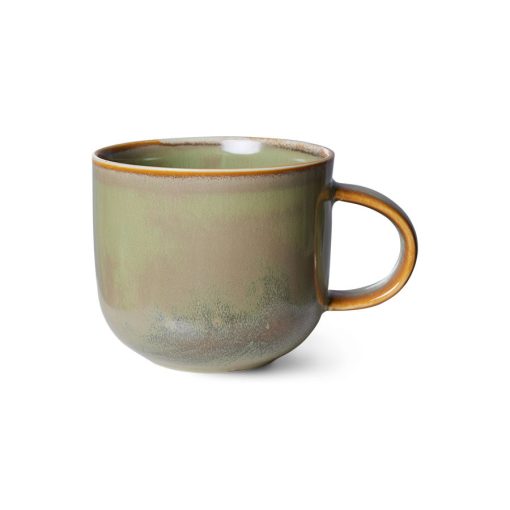 HK Living chef ceramic mug moss green