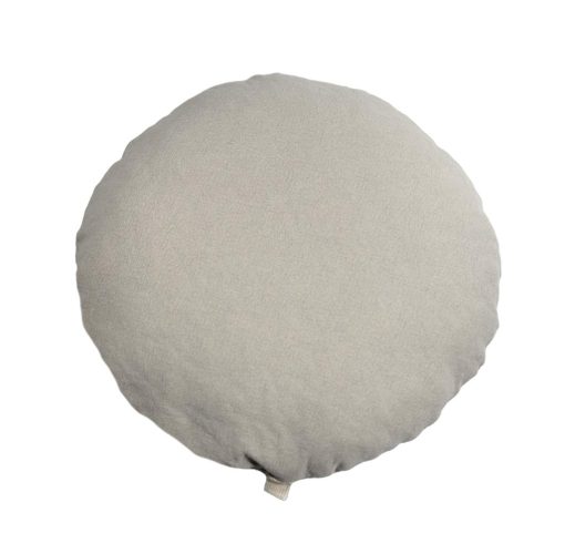 Leeff kussen puck taupe L