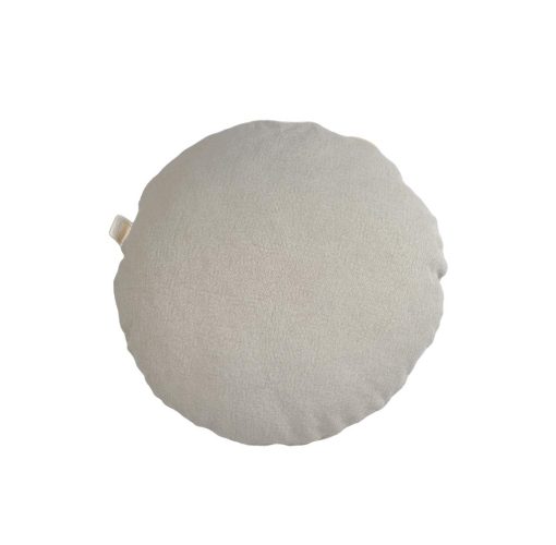 Leeff kussen puck taupe S